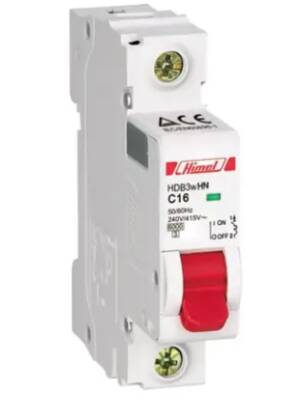 1 Kutup 4,5kA C Tipi 16A Otomatik Sigorta - 1