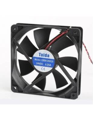 120X120X25 / 38 24 VDC Kare Fan - 1