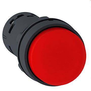 22 MM YAYLI KIRMIZI KUMANDA BUTONU - 1