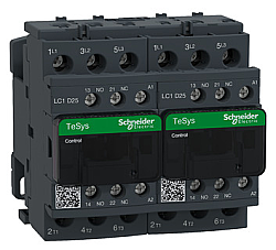 Schneider Electric TeSys D LC2D25E7 25A 48VAC Enversör Kontaktör 3 Kutuplu - SCHNEIDER