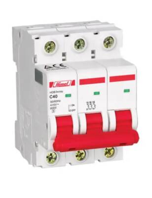 3 Kutup 6kA C Tipi 25A Otomatik Sigorta - 1