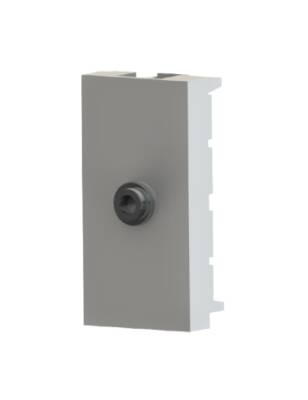 45x22,5 mm STEREO JACK (3,5 mm) (BEYAZ) - 1