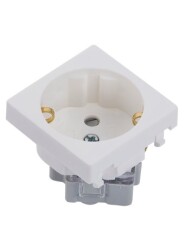 45x45 mm UPS PRİZ (45°) (BEYAZ) - 1