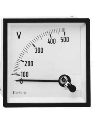 72X72 VOLTMETRE 500V - 1