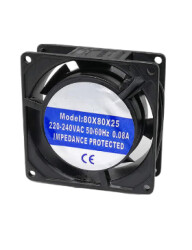 80X80X25 / 38 12 VDC Kare Fan - TAİDA