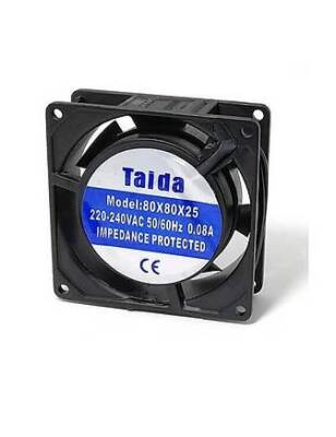 80X80X25 / 38 230 VAC Kare Fan - 1