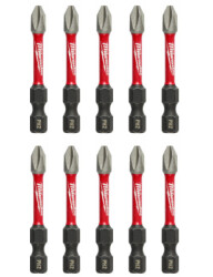 BİTS UÇ PH2 50mm 10LU PKT SHOCKWAVE T4932430855 - MILWAUKEE