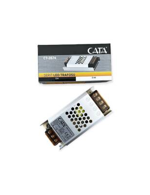 Cata CT-2674 5 Amper Ultra Slim Şerit Led Trafosu - 1