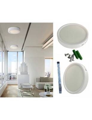 Cata Ct 5233G 18W Siva Ustu LED Panel yuvarlak gunisigi - 1