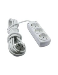 Elbi 527-010205-311 Myra 3'lü Çocuk Korumalı TGP 5 Metre Topraklı Gurup Priz - 1
