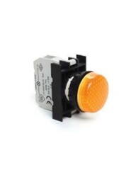 Emas B030XS B Serisi Plastik Ba9S Duylu Sarı 22 mm Sinyal - EMAS