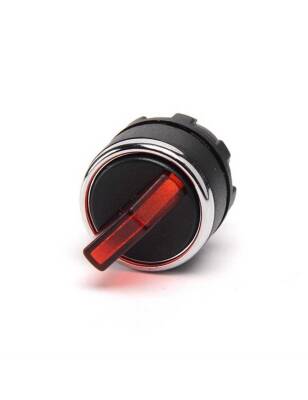 Emas BDSL20K Yedek (0-I) 60° Seçici Kalıcı Işıklı Kırmızı Buton Kafası - 1