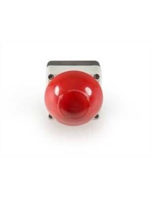 Emas P1C400E72 P Serisi Plastik 1 Gözlü CPDE72+C4CK (NC) Gri-Siyah Kumanda Kutusu - 1