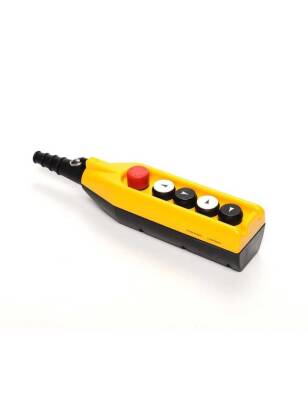 Emas PV5E30B22 PV Serisi 5li Tek Hızlı 1NC Acil Stoplu Vinç Kumanda Kutusu - 1