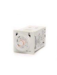 Emas RZ1A2C03S-5 RZ1 Serisi 230VAC 1CO+1NO5A (rezistif) 0,1sn-3sn Analog Zaman Elektronik Röle - EMAS