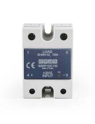 Emas SSRP1DC100 SSR Serisi 50-640V 100A Solid State Röle - 1