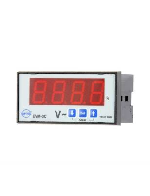 ENTES EVM-3C-48 ALARM KONTAKLI VOLTMETRE - 1