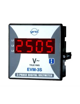 Entes EVM-3S-96 3 Fazlı Voltmetre - 1