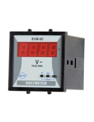 ENTES M0024 EVM-3C-72 Alarm Kontaklı Voltmetre - ENTES