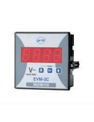 ENTES M0025 EVM-3C-96 Alarm Kontaklı Voltmetre - ENTES
