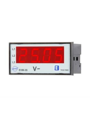 Entes M0027 EVM-3S-48 3 Fazlı Voltmetre - 1