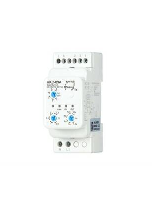 Entes M1458 AKC-03A Aşırı Akım Koruma Rölesi 1.5-60A 20VAC DIN II CT-25 Akım Trafosu ile - 1