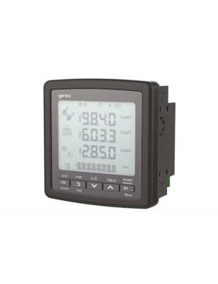 Entes M4041 MPR-47S 96x96 Şebeke Analizörü 50-270VAC/DC RS-485 - 1