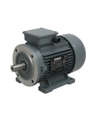Gamak 1,1 kW / 1,5 HP 1000 Devir Trifaze Elektrik Motoru - AGM3EL 90 L 6B, B34 Ayaklı Alüminyum Gövde, Mil Çapı 24, IE3 - 1