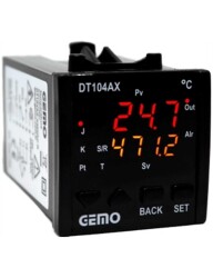 Gemo DT104AX-230VAC-S-S "Auto-tune PID" Sıcaklık Kontrol Cihazı - GEMO