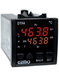 Gemo DTH4-24V Ekonomik Seri "Auto-tune PID" Sıcaklık Kontrol Cihazı - GEMO