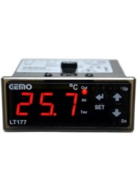 Gemo LT177-230VAC-R Isıtma/Soğutma Fonksiyonlu ON/OFF Sıcaklık Kontrol Cihazı + GM-NTC-105C Prob - GEMO