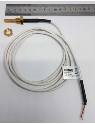 Gemo PTC-S-130C Sıcaklık Sensörü 1,5m Silikon Kablolu (2 telli) PTC Sensör, Uç Çapı 6 mm (-50°C ... +130°C) - GEMO