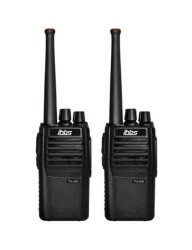 HBS TH-400 PMR El Telsizi - 16 Kanallı 2'li Set - HBS