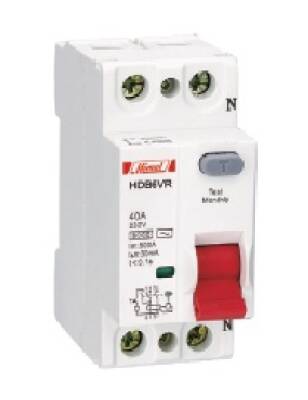 Himel HDB3VR240SC 6kA 30mA 40 A 1P+N Kaçak Akım Rölesi - 1