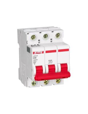 Himel HDB3wHN3C10 3 Kutup 6kA C Tipi 10A Otomatik Sigorta - 1