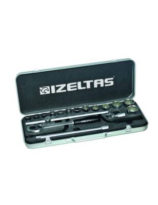 İzeltas 1113002017 17'li Lokma Anahtar Takimi 1/2 U Kolsuz - 1