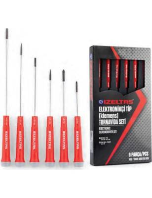 İzeltas 4500008106 6'lı Klemens Tornavida Takımı - 1