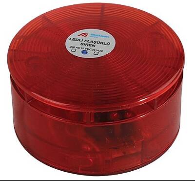 LEDLİ FLAŞÖRLÜ ELEKTRONİK SİREN 220V. - 1