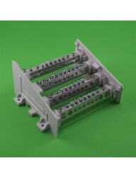 Loobar 4 KUTUP 1x50 2x35 2x25 5x16 DAĞITICI 250A - LOOBAR