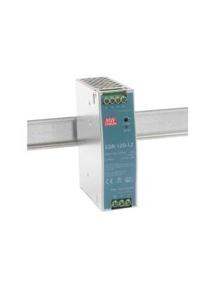 MeanWell EDR-120-12 120W 12V 10A Ray Montaj - 1