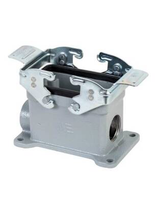Mete Enerji 29055S 10X16A Çoklu Duvar Gövde Çift Giriş Metal MandallıMon - 1