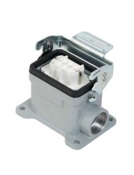 Mete Enerji 403096S 6X16A Çoklu Duvar Prizi Metal Mandallı 400 V - METE