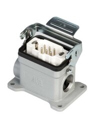 Mete Enerji 403099S 6X16A Çoklu Dvr Fişi (Çift Girişli) Metal Mandal 400 V - METE