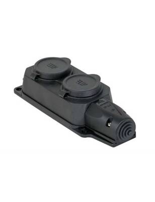 Mete Enerji 404005 1X16A 2'Li Grup Priz Eğik 220 V - 1