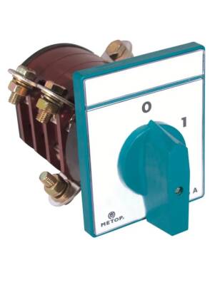 METOP MT027 10A 1 Fazlı Kutup Değiştirici Şalter 1-0-2 - 1