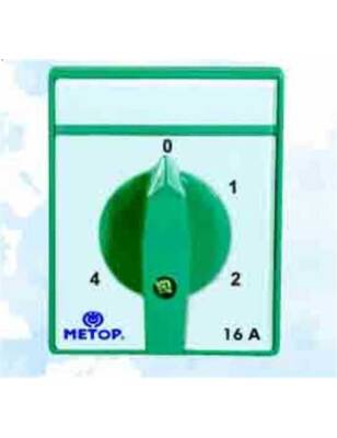 METOP MT034 10A 1 FAZLI 4 KADEMELİ SEÇİCİ (TOPLAMALI ŞALTER) - 1