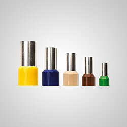 Molwex 008 002 1.5-2.5mm2 İzoleli Yuvarlak Erkek Fiş Mavi - MOLWEX