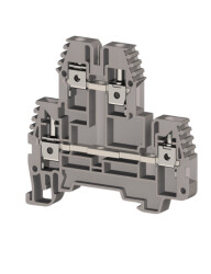 Molwex 150 090 4mm2 Vidalı Çift Katlı 2 Giriş-2 Çıkış Klemens - MOLWEX