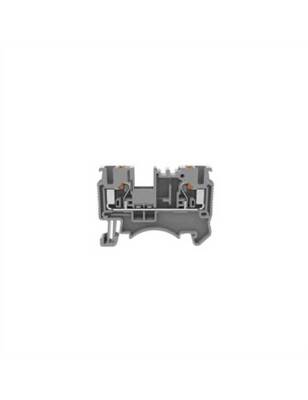 Molwex 160 048 10mm2 1 Giriş-1 Çıkış Yaylı Kahverengi Klemens - 1
