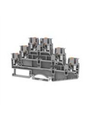 Molwex 160 200 2.5mm2 Üç Katlı Yaylı Gri Klemens - MOLWEX